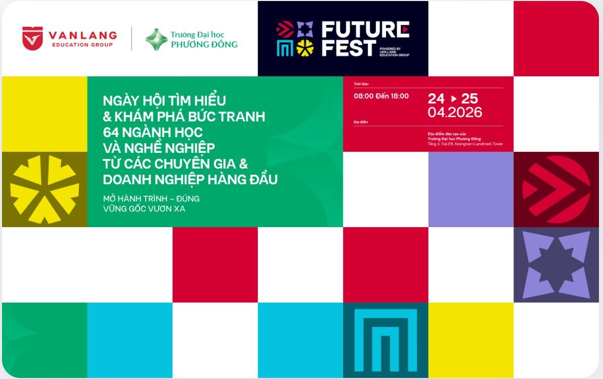 NGÀY HỘI TÌM HIỂU & KHÁM PHÁ BỨC TRANH 64 NGÀNH HỌC VÀ NGHỀ NGHIỆP TỪ CÁC CHUYÊN GIA & DOANH NGHIỆP HÀNG ĐẦU tại Trường Đại học PHƯƠNG ĐÔNG